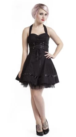 "Lace Cotton Dress" Short Dress Black By H&R London 10 "Lace Cotton Dress" Short Dress Black By H&R London -Fashion Lady Clothing Shop 218391wa emp