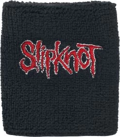 "Logo - Wristband" Sweatband Black By Slipknot