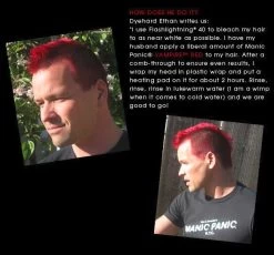 "Vampire Red - Classic" Hair Dye Red By Manic Panic -Fashion Lady Clothing Shop 256259d4