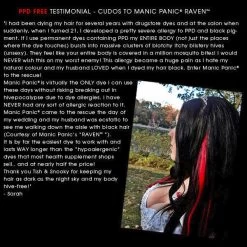 "Raven Black - Classic" Hair Dye Black By Manic Panic -Fashion Lady Clothing Shop 260011d3