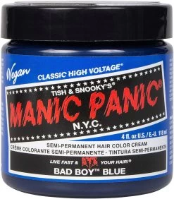 "Bad Boy Blue - Classic" Hair Dye Blue By Manic Panic