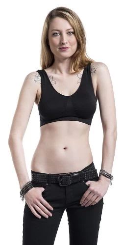 "Padded Sports Bra" Bra Black By Urban Classics -Fashion Lady Clothing Shop 270496wa emp