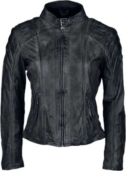 "Chasey" Leather Jacket Black By Gipsy -Fashion Lady Clothing Shop 277610a3 emp