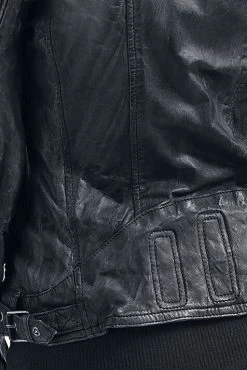 "Chasey" Leather Jacket Black By Gipsy -Fashion Lady Clothing Shop 277610d2 emp