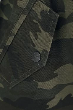 "She Rules" Winter Jacket Camouflage By Rock Rebel By EMP -Fashion Lady Clothing Shop 279042d2