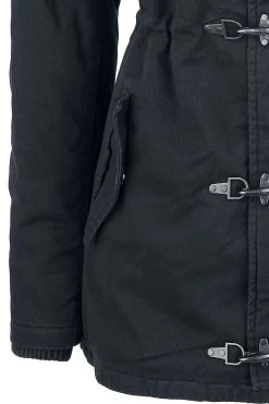 "She Rules" Winter Jacket Black By Rock Rebel By EMP -Fashion Lady Clothing Shop 279047d2 emp