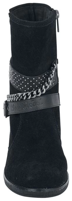 "My Little Suede Shoes" Boots Black By Rock Rebel By EMP -Fashion Lady Clothing Shop 291454a4 emp