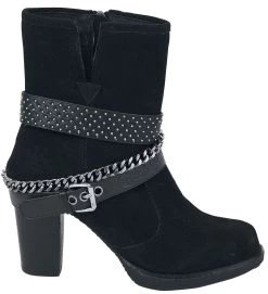 "My Little Suede Shoes" Boots Black By Rock Rebel By EMP -Fashion Lady Clothing Shop 291454a5 emp