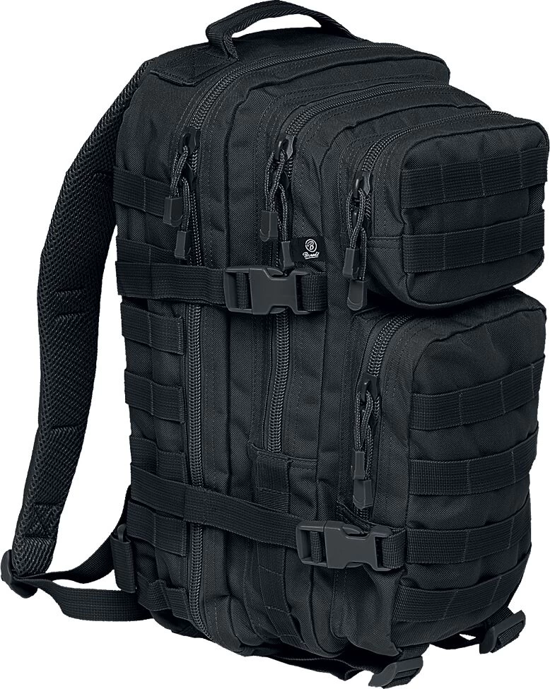 "US Cooper Medium" Backpack Black By Brandit 1 "US Cooper Medium" Backpack Black By Brandit