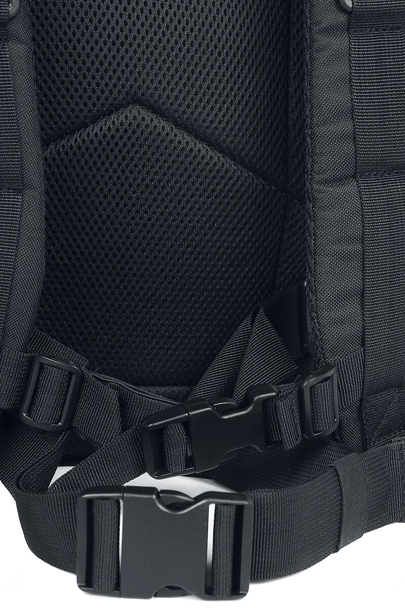 "US Cooper Medium" Backpack Black By Brandit 4 "US Cooper Medium" Backpack Black By Brandit - Image 4