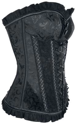 "Crest" Corsage Black By Bedroom Stories -Fashion Lady Clothing Shop 292481c emp
