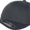 "Wooly Combed" Cap Dark Grey By Flexfit