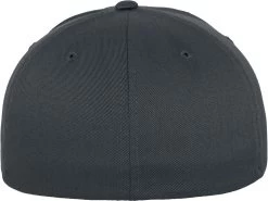 "Wooly Combed" Cap Dark Grey By Flexfit -Fashion Lady Clothing Shop 316140b emp