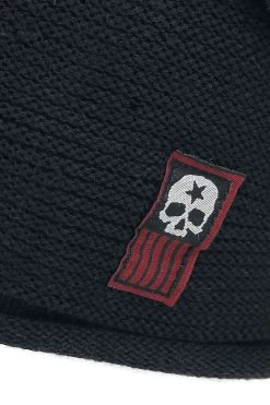 "Beanie" Beanie Black By Rock Rebel By EMP -Fashion Lady Clothing Shop 328200d2 emp