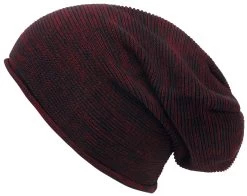 "Light Beanie" Beanie Black-bordeaux By Black Premium By EMP