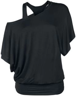 "When The Heart Rules The Mind" T-Shirt Black By Black Premium By EMP