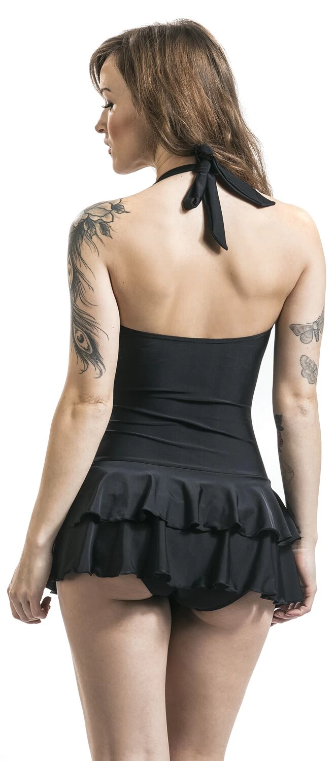 "Lovely Chic Swimsuit" Swim Dress Black By Pussy Deluxe 6 "Lovely Chic Swimsuit" Swim Dress Black By Pussy Deluxe - Image 6