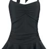 "Lovely Chic Swimsuit" Swim Dress Black By Pussy Deluxe