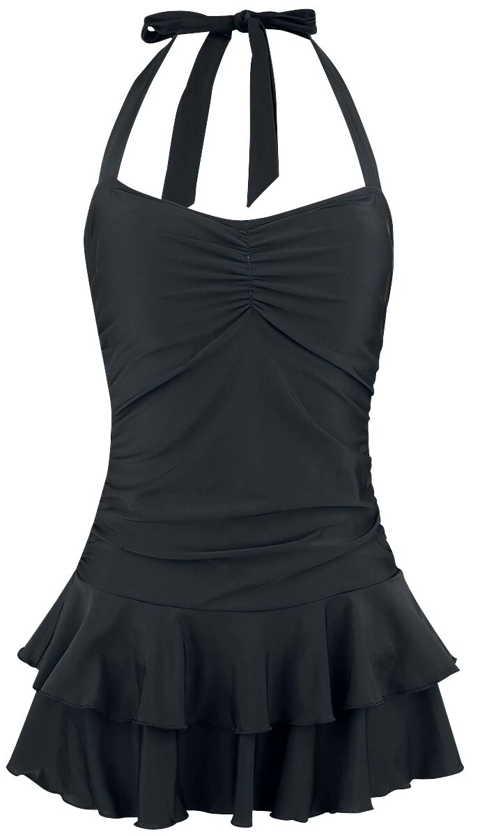 "Lovely Chic Swimsuit" Swim Dress Black By Pussy Deluxe 1 "Lovely Chic Swimsuit" Swim Dress Black By Pussy Deluxe