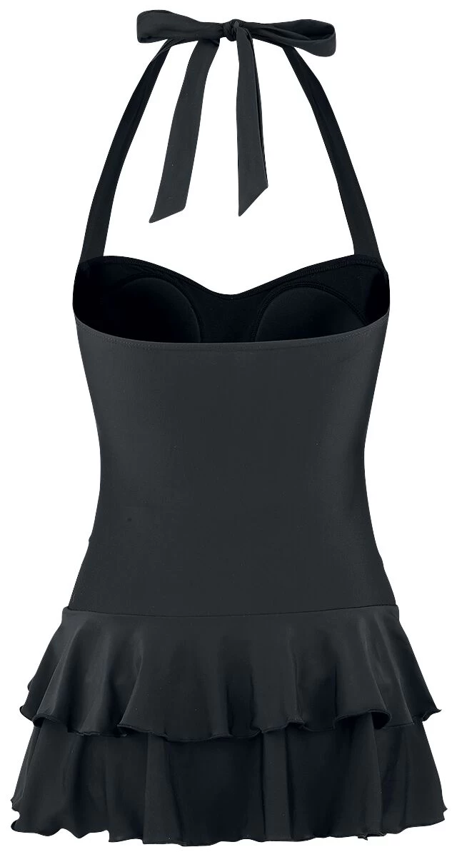 "Lovely Chic Swimsuit" Swim Dress Black By Pussy Deluxe 2 "Lovely Chic Swimsuit" Swim Dress Black By Pussy Deluxe - Image 2