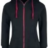 "Freaking Out" Hooded Zip Black By RED By EMP