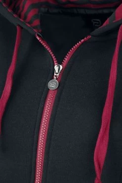 "Freaking Out" Hooded Zip Black By RED By EMP -Fashion Lady Clothing Shop 342182d2