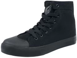 "Walk The Line" Sneakers High Black By Black Premium By EMP