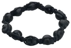 "Skulls" Bracelet Set Black-grey By Rock Rebel By EMP 9 "Skulls" Bracelet Set Black-grey By Rock Rebel By EMP -Fashion Lady Clothing Shop 345930d emp