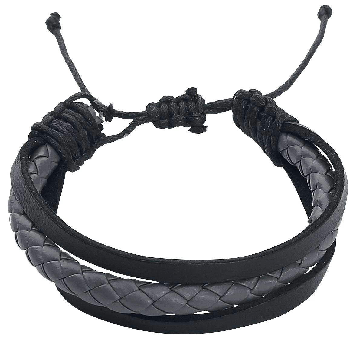 "Skulls" Bracelet Set Black-grey By Rock Rebel By EMP 6 "Skulls" Bracelet Set Black-grey By Rock Rebel By EMP - Image 6