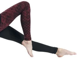 "Built For Comfort" Leggings Red-black By RED By EMP -Fashion Lady Clothing Shop 347084c emp
