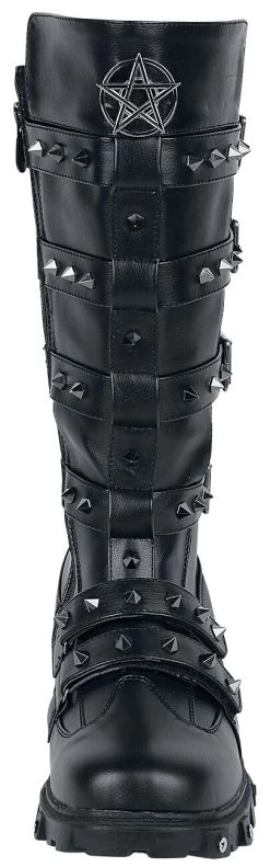"Tiamat" Boot Black By Gothicana By EMP -Fashion Lady Clothing Shop 351627a4 emp
