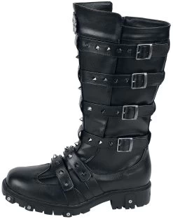 "Tiamat" Boot Black By Gothicana By EMP -Fashion Lady Clothing Shop 351627a5 emp