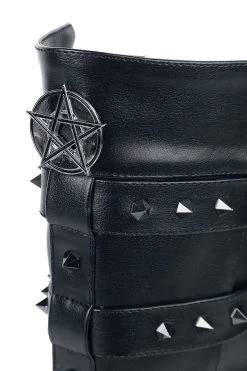 "Tiamat" Boot Black By Gothicana By EMP -Fashion Lady Clothing Shop 351627d emp