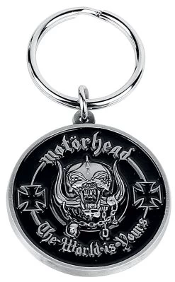 "The World Is Yours" Keyring Pendant By Motörhead