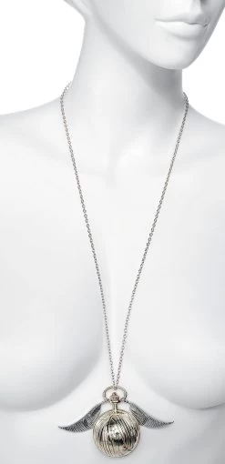 "Golden Snitch" Necklace Watch Gold-coloured By Harry Potter -Fashion Lady Clothing Shop 356795a3
