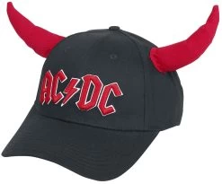 "Hells Bells - With Horn" Cap Black-red By AC/DC