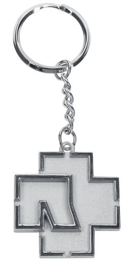 "Rammstein Logo" Keyring Pendant Silver-coloured By Rammstein