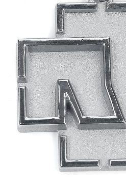 "Rammstein Logo" Keyring Pendant Silver-coloured By Rammstein -Fashion Lady Clothing Shop 362925d emp
