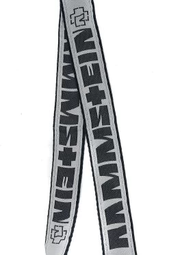 "Classic" Lanyards Black-white By Rammstein -Fashion Lady Clothing Shop 362929d2 emp