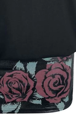 "When The Heart Rules The Mind" T-Shirt Black By Black Premium By EMP -Fashion Lady Clothing Shop 363329d