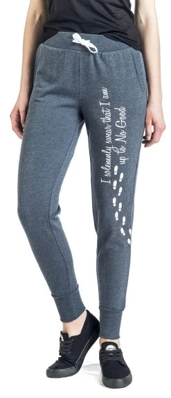 "I Solemnly Swear" Tracksuit Trousers Mottled Blue By Harry Potter -Fashion Lady Clothing Shop 371478wa