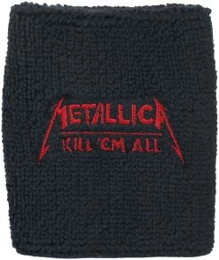 "Kill 'Em All - Wristband" Sweatband Black By Metallica