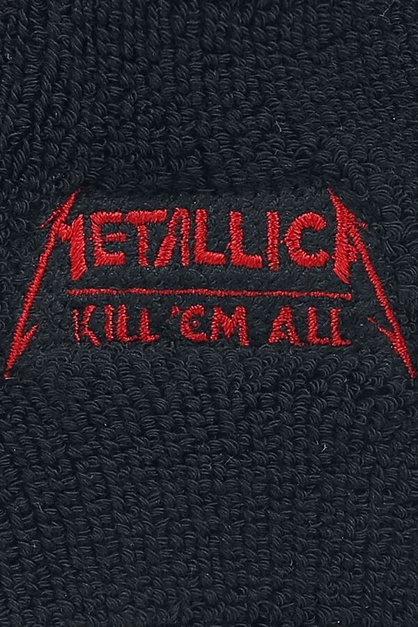 "Kill 'Em All - Wristband" Sweatband Black By Metallica 3 "Kill 'Em All - Wristband" Sweatband Black By Metallica - Image 3