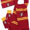"Gryffindor - Winter Set" Scarf Red-yellow By Harry Potter