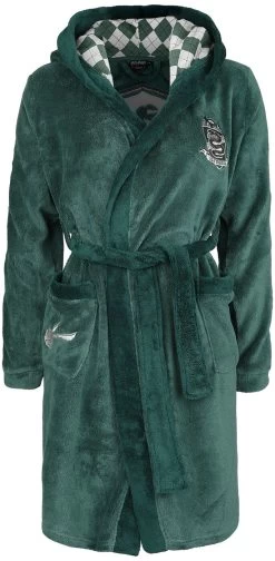 "Slytherin" Bathrobe Dark Green By Harry Potter