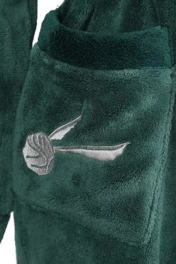 "Slytherin" Bathrobe Dark Green By Harry Potter -Fashion Lady Clothing Shop 382888d