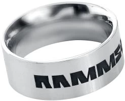 "Rammstein" Ring Silver-coloured By Rammstein -Fashion Lady Clothing Shop 387934c