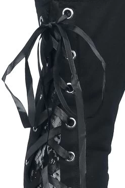 "Passion" Knee Socks Black By Gothicana By EMP -Fashion Lady Clothing Shop 387980d