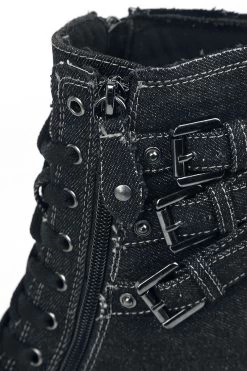 "Ivy" High Heel Black By Black Premium By EMP -Fashion Lady Clothing Shop 389097d