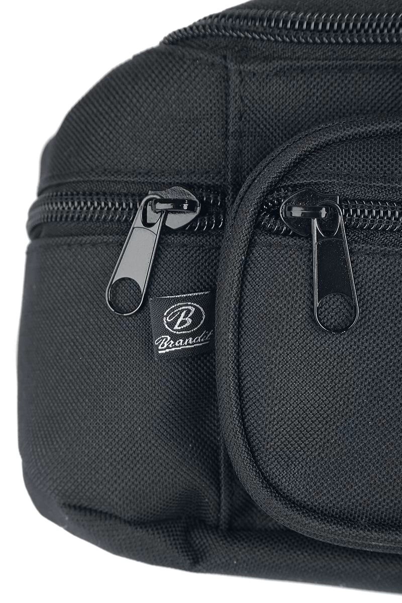 "Waist-Belt Bag" Belt Pouch Black By Brandit 5 "Waist-Belt Bag" Belt Pouch Black By Brandit - Image 5